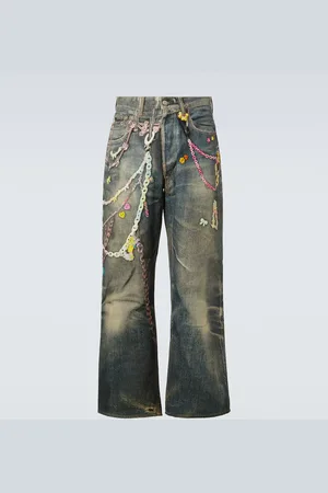 Acne Studios Jeans a gamba larga 1981M