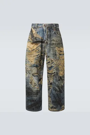 Acne Studios Jeans a gamba larga 2023 con stampa
