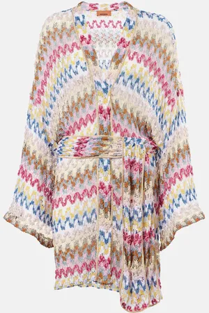 Missoni Cardigan a portafoglio in crochet