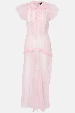 Simone Rocha Abito midi in tulle
