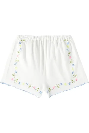 The New Society Shorts Hermione in cotone con ricamo