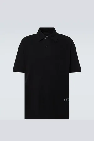 Maison Margiela Polo in cotone con logo