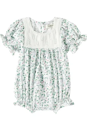 The New Society Baby - Body Tanatos in cotone con stampa