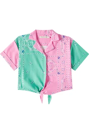 The New Society Camicia Mileto in cotone bandana