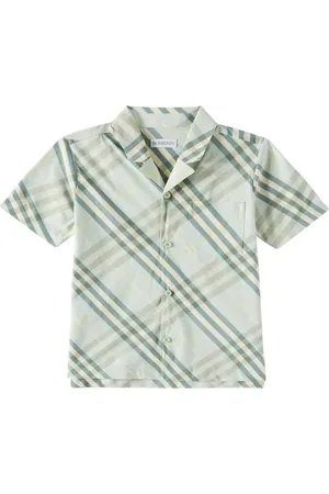 Burberry Polo Burberry Check in cotone
