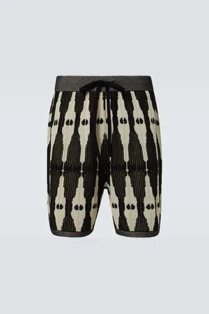 COMMAS Shorts Ritual in maglia jacquard