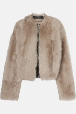 Nour Hammour Giacca Dianne in shearling