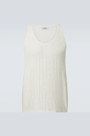 COMMAS Tank top in cotone e lino