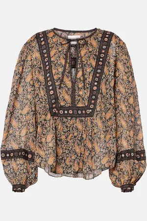 Marant Etoile Blusa Gayle in voile di cotone