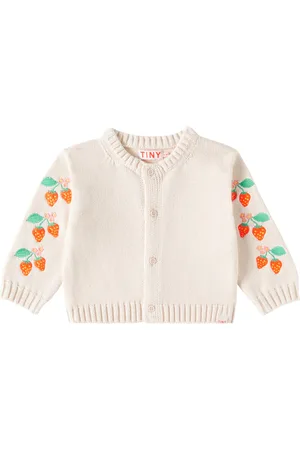 Tiny Cottons Baby - Cardigan Strawberries in cotone
