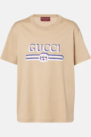 Gucci T-shirt in jersey di cotone con logo