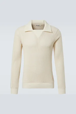 WALES BONNER Polo Song in mesh di cotone
