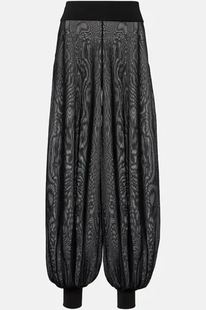 Alaïa Alaïa Pantaloni a vita alta