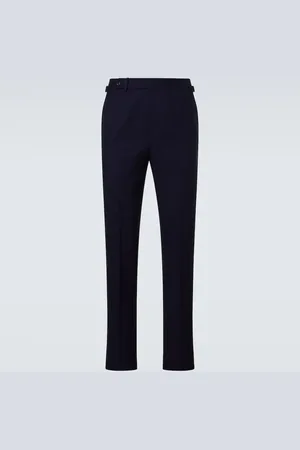 Dunhill Pantaloni da abito in lana