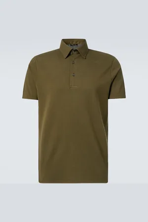 Loro Piana Polo in piqué di cotone
