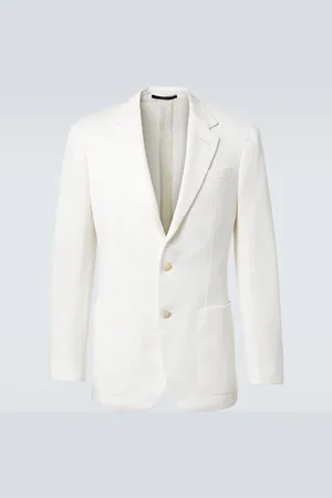Dunhill Blazer in piqué di cotone