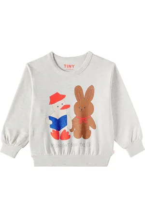 Tiny Cottons Felpa Readers in jersey di cotone