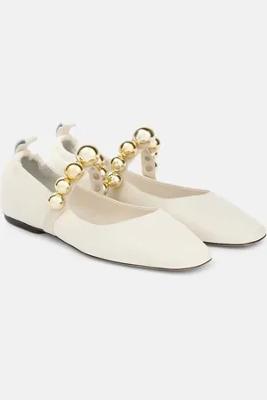 Souliers Martinez Ballerine Mary Jane Flamenca in pelle