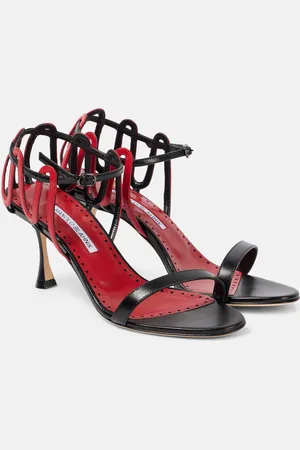 Manolo Blahnik Sandali Chafarsan 70 in pelle