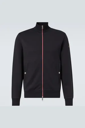 Moncler Cardigan in jersey di cotone