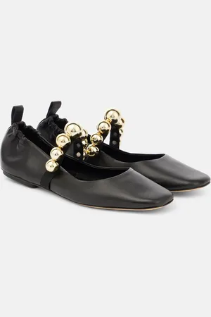 Souliers Martinez Ballerine Mary Jane Flamenca in pelle