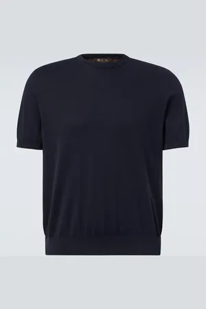 Loro Piana T-shirt in maglia di cotone