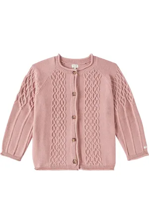 Donsje Cardigan Cleo in cotone a trecce