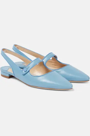 Manolo Blahnik Ballerine slingback Campariflatsli