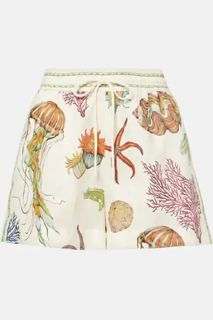 ALÉMAIS Alémais Shorts Sea in lino