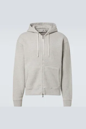 OUR LEGACY Felpa Rascal in cotone con cappuccio e zip