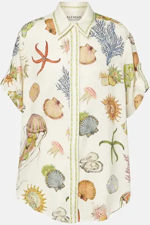 ALÉMAIS Alémais Camicia Sea in lino