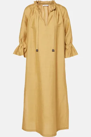 Max Mara Abito Jene in misto lino e seta