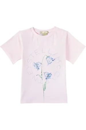 Stella McCartney T-shirt in jersey di cotone con stampa