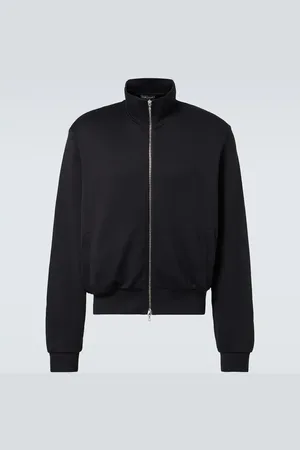 OUR LEGACY Felpa Mob in jersey con zip