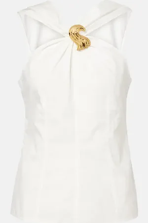 JACQUES WEI Top in misto cotone