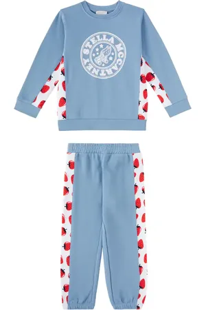 Stella McCartney Felpa e pantaloni sportivi con stampa