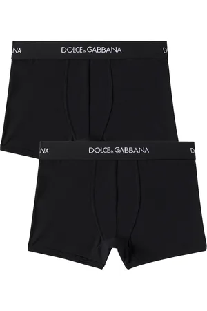 Dolce & Gabbana Set di 2 boxer in misto cotone con logo