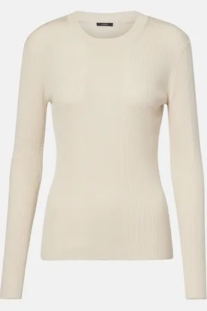 Joseph Pullover in maglia di lana a coste