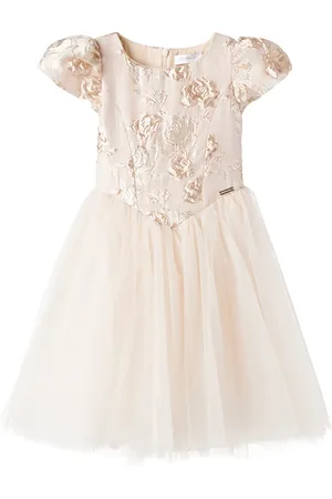 MONNALISA Abito in jacquard floreale