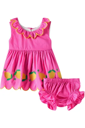 FÁBULA Fábula Baby - Set di abito e culottes in cotone
