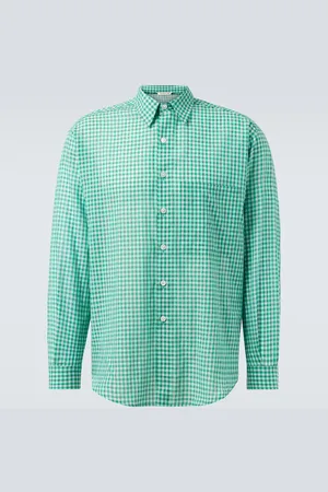 Auralee Camicia in cotone a quadretti