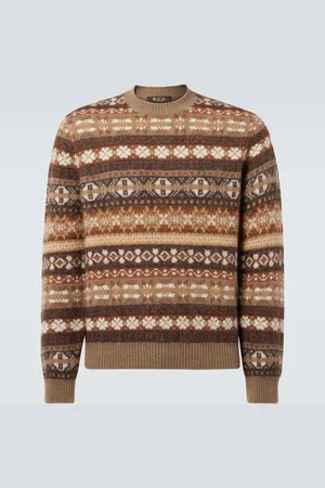 Loro Piana Pullover Scopello in cashmere e alpaca