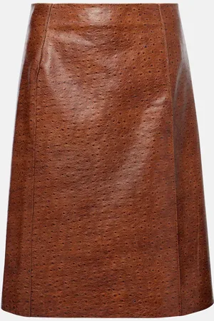 JACQUES WEI Minigonna in pelle