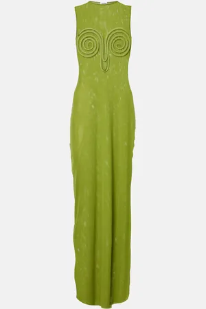 Jean Paul Gaultier Abito lungo in mesh