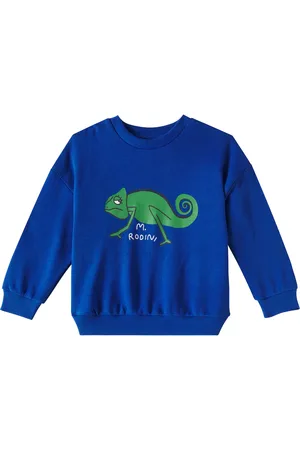 Mini Rodini Felpa Lizard in jersey di cotone