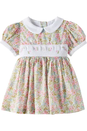 PATACHOU Baby - Abito in cotone con stampa