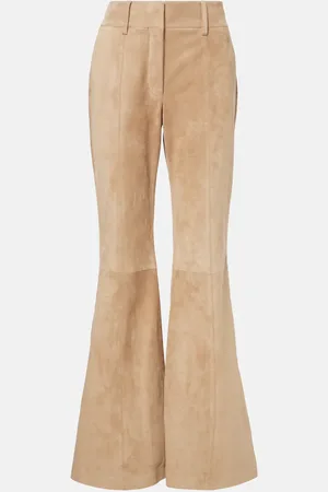 GABRIELA HEARST Pantaloni Rhein in suede