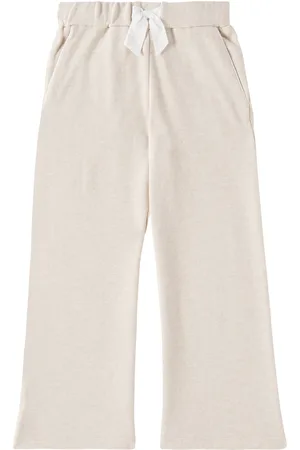 Chloé Chloé Kids Pantaloni sportivi in jersey di cotone