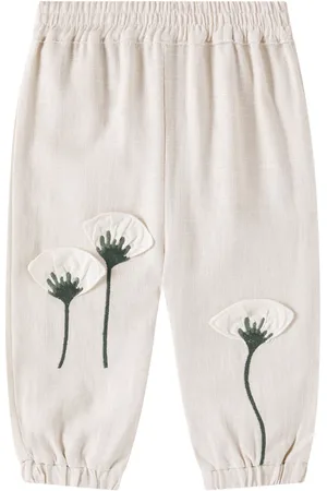 Donsje Baby - Pantaloni Anje in lino