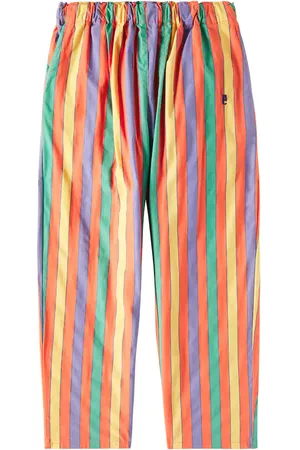 Bobo Choses Pantaloni in misto cotone a righe